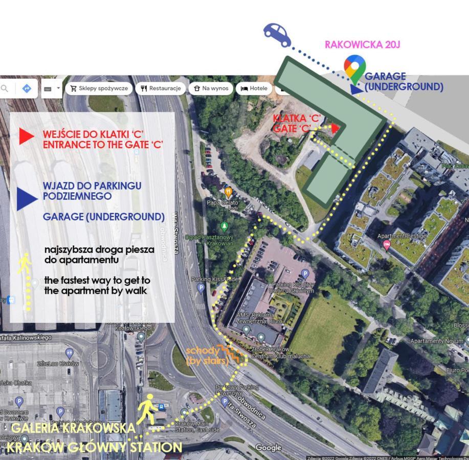 #2 Olive Apartment City Center Free Garage Cracovia Esterno foto